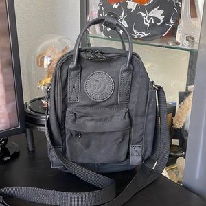 Fjallraven Kanken all black sling bag